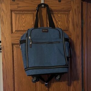 Biaggi Blue Travel Bag NWOT